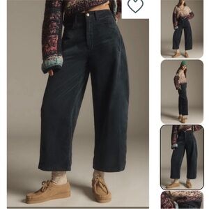 Pilcro Dark Denim Trousers